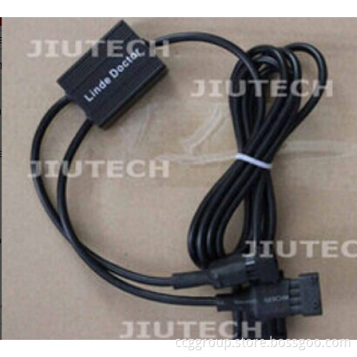 Heavy Duty Linde Doctor Forklift Diagnostic Tools With 6pin & 4pin Connector Cable